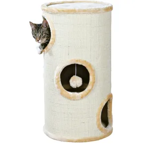 Wohnzylinder aus Sisal für Katzen 36 cm/70 cm – Beige
